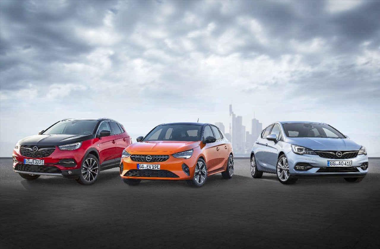 Opel in Frankfurt showed five new models