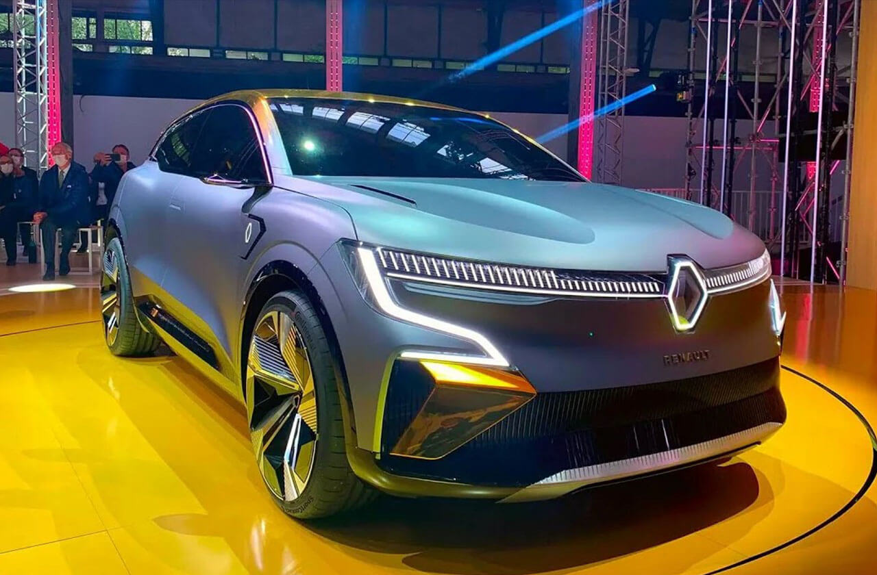 Renault Megane eVision points to the future of the French company