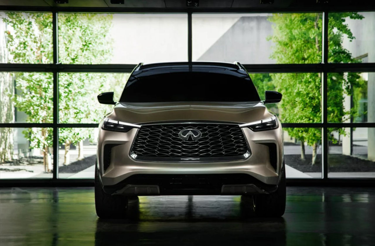 Infiniti QX60 Monograph showed the design of the future crossover