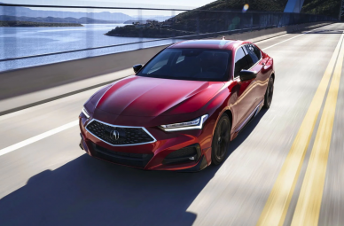 Acura TLX new generation became the fastest and most controllable car