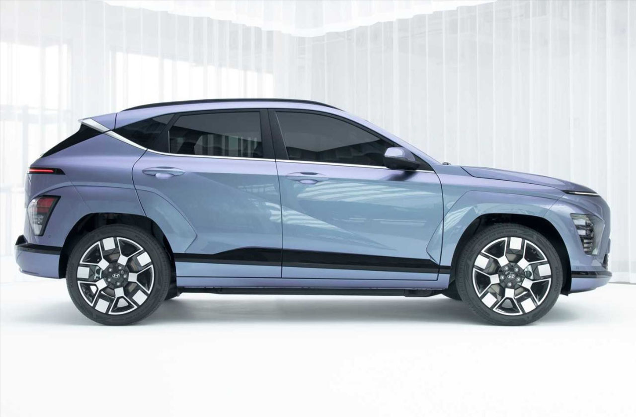 Hyundai Kona new generation received a purely electric option