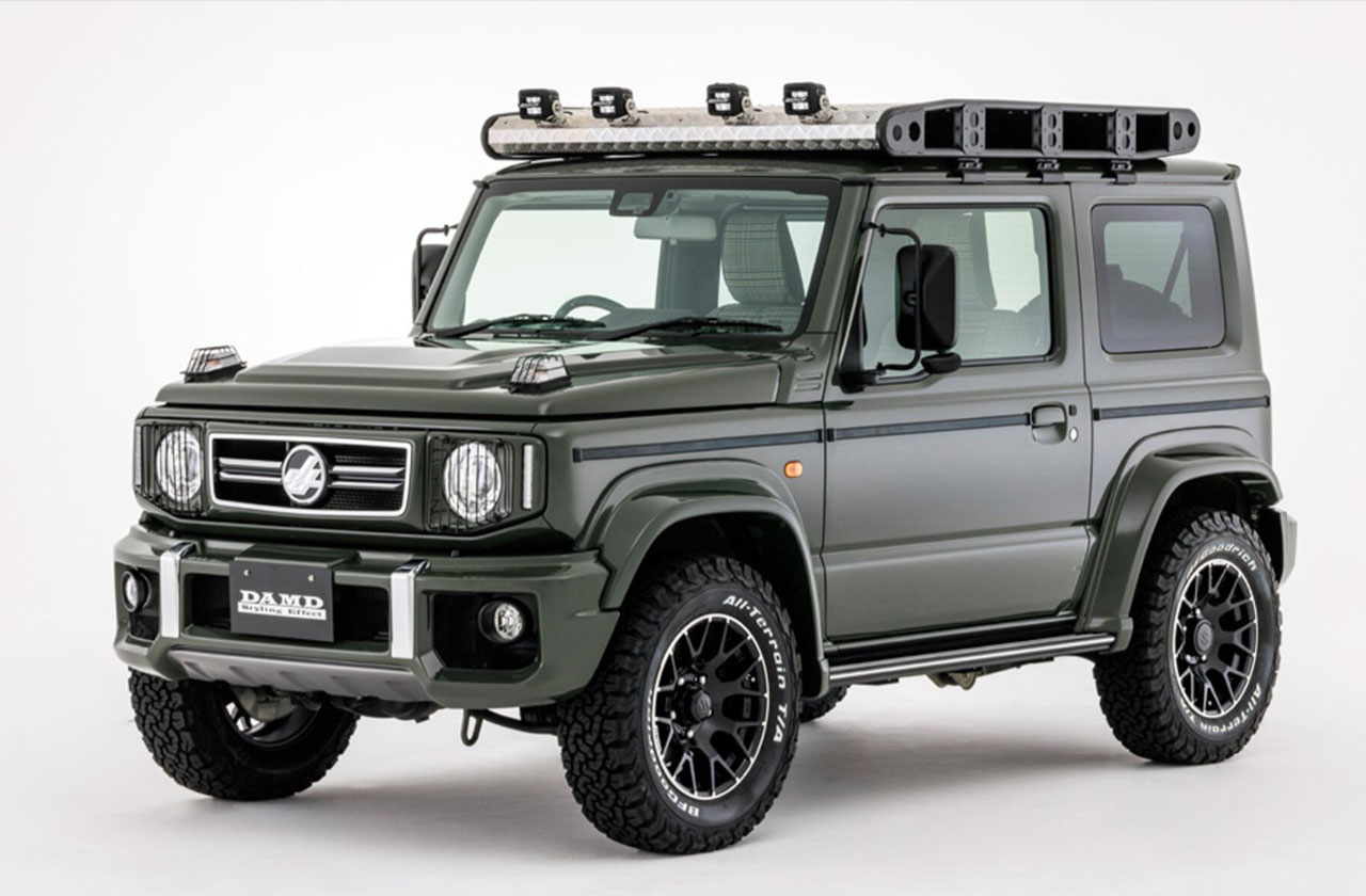 Suzuki Jimny styled after classic 1979 G-Class