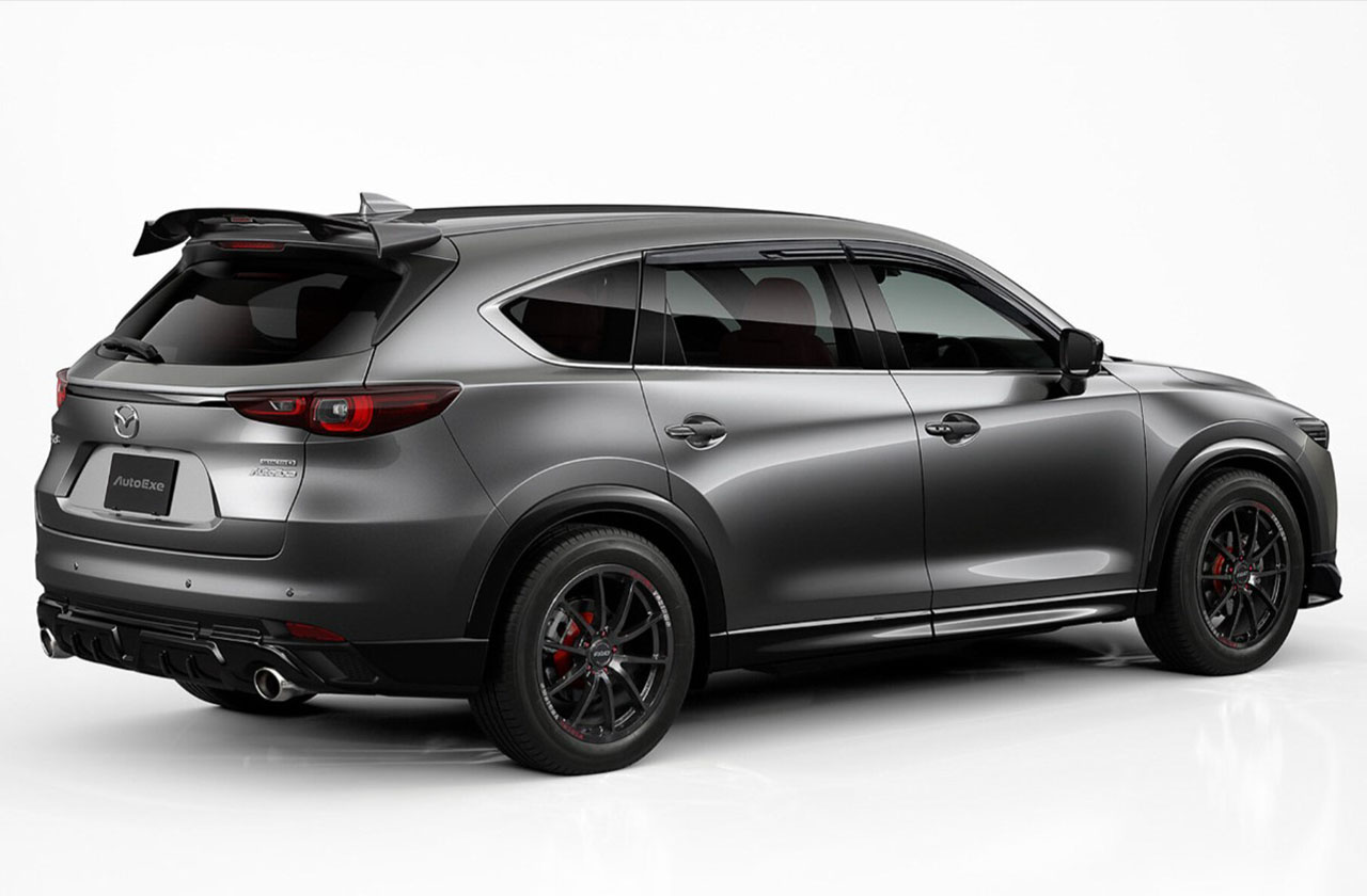 For the updated Mazda CX-8 released a branded styling kit