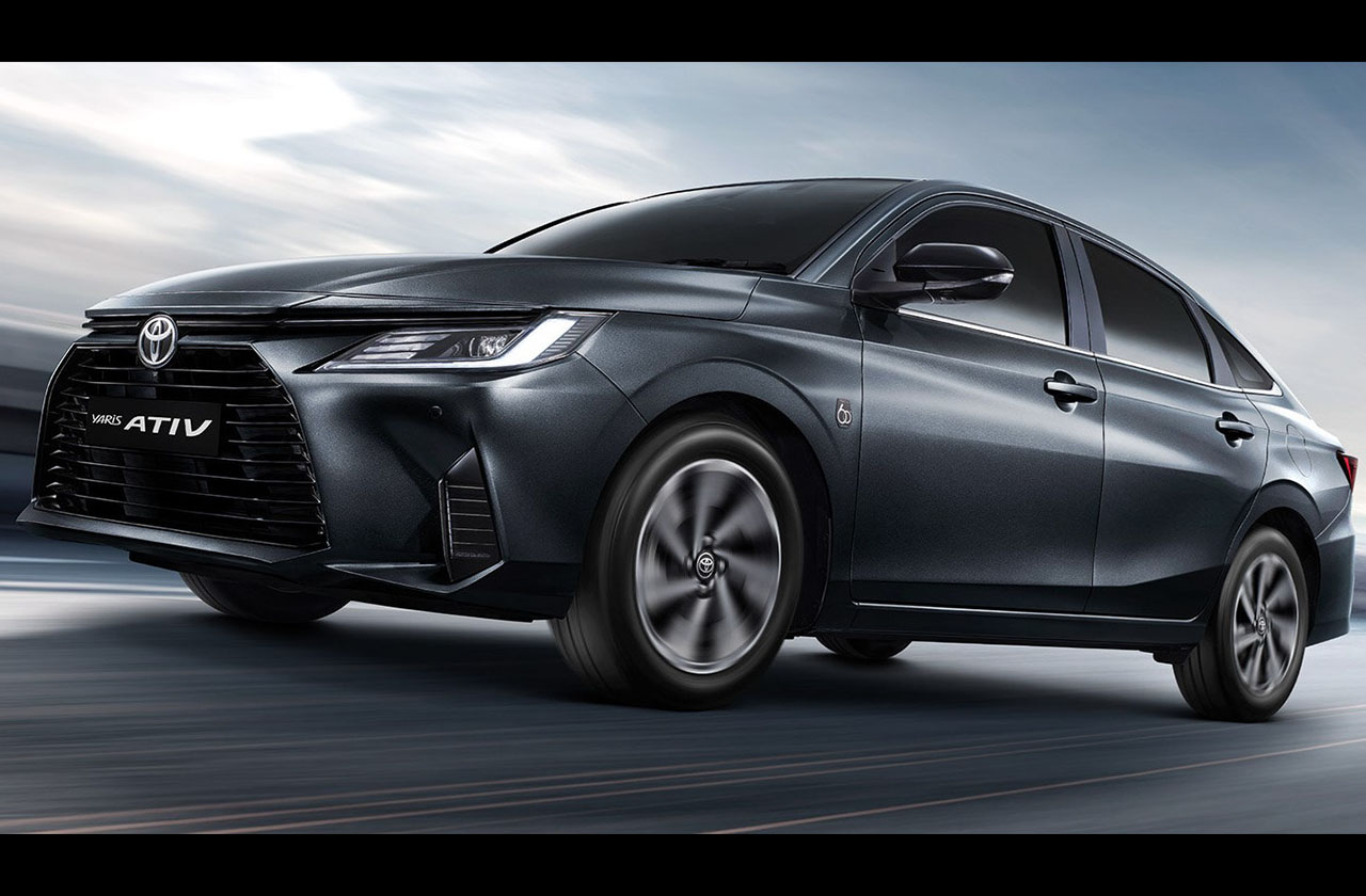 Toyota showed a new inexpensive sedan for poor countries