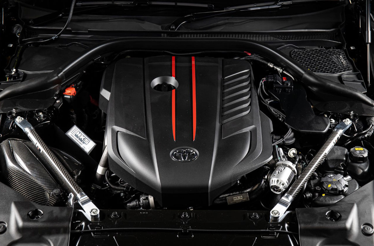 For Toyota Supra proposed carbon fiber struts